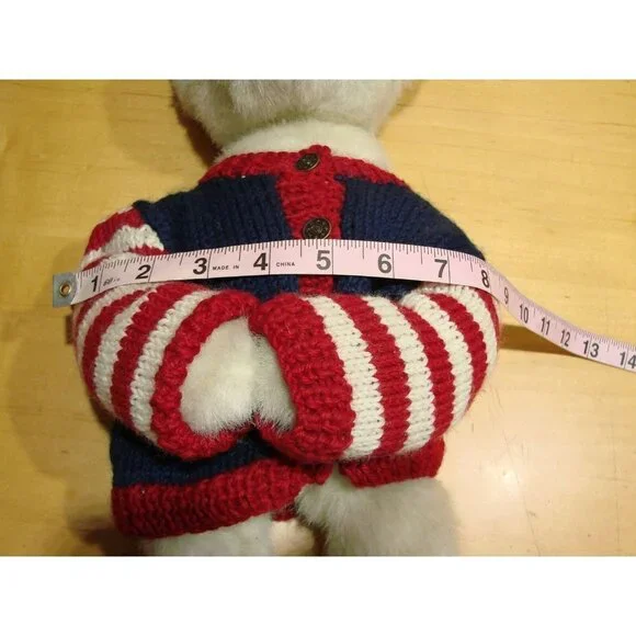 Vintage 2002 Boyds Bears Commemorative Edition Patriotic Dress Plush Jointed 18" - Picture 9 of 12